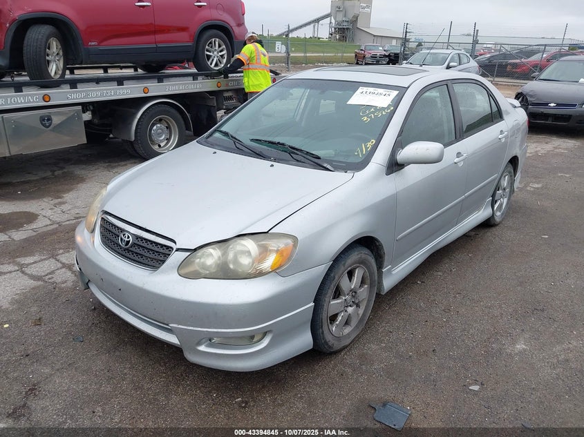 1NXBR32E25Z375862 2005 TOYOTA COROLLA photo no. 2