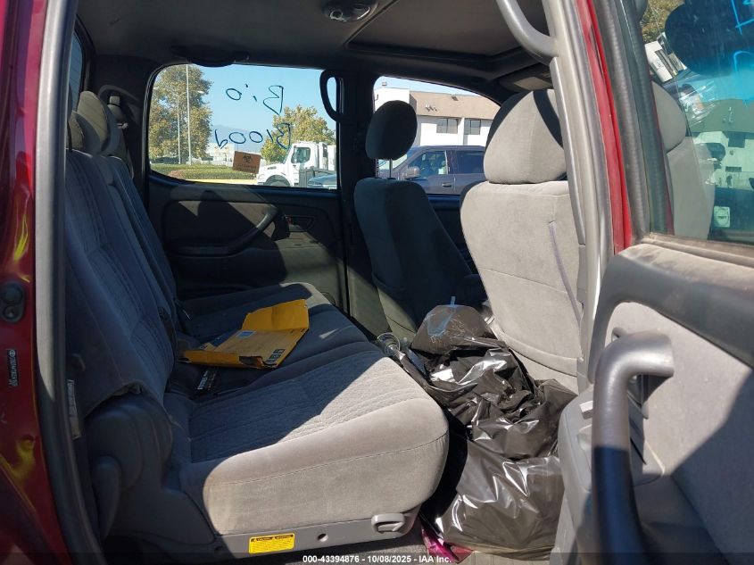 2006 Toyota Tundra Sr5 V8 VIN: 5TBDT44136S541609 Lot: 43394876