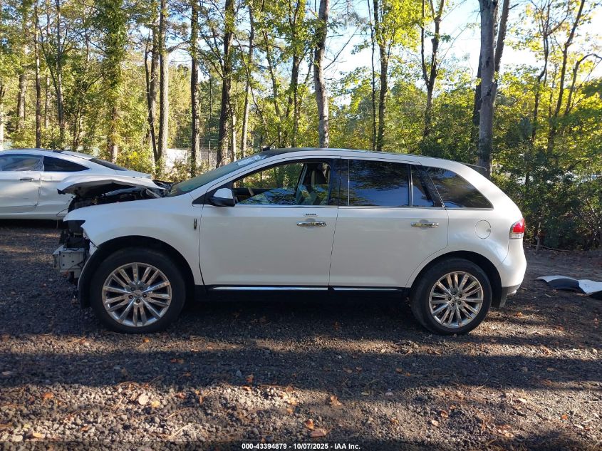 2011 Lincoln Mkx VIN: 2LMDJ8JK1BBJ30643 Lot: 43394879