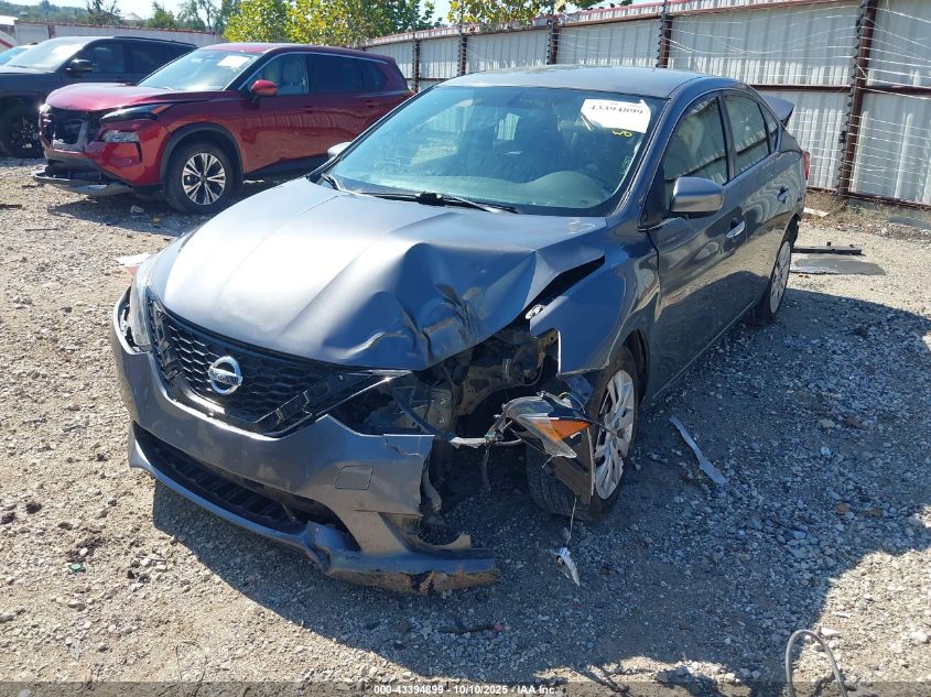 2017 Nissan Sentra Sv VIN: 3N1AB7AP2HL671268 Lot: 43394899