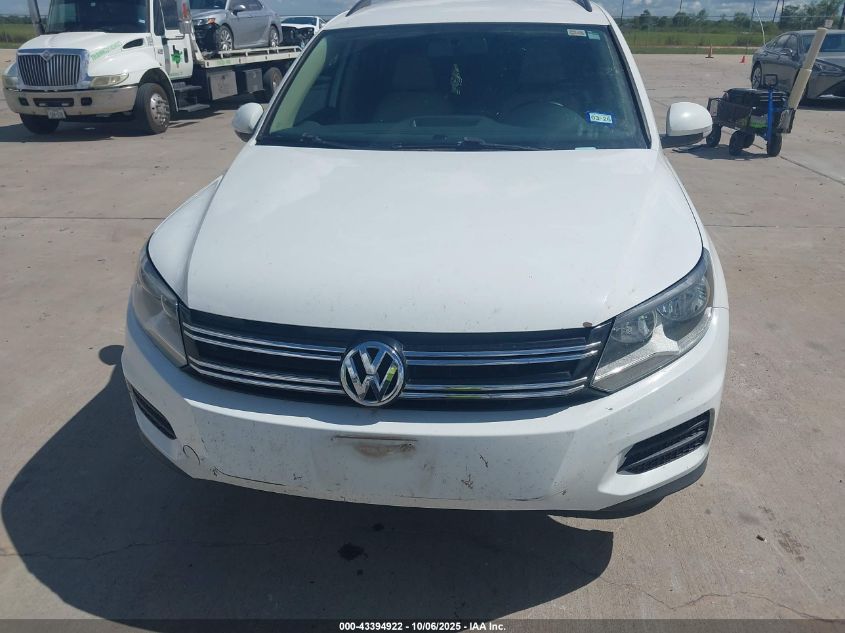 2015 Volkswagen Tiguan Se VIN: WVGAV7AX8FW600258 Lot: 43394922