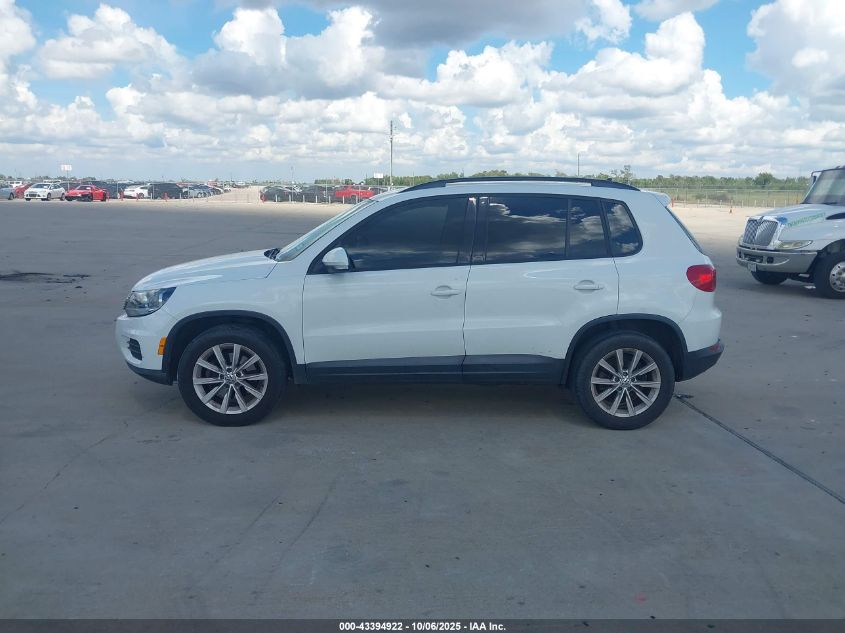 2015 Volkswagen Tiguan Se VIN: WVGAV7AX8FW600258 Lot: 43394922