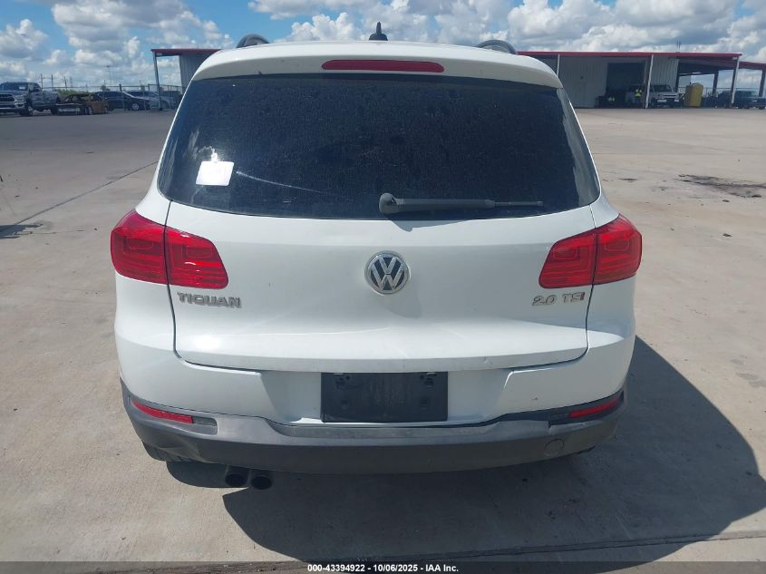 2015 Volkswagen Tiguan Se VIN: WVGAV7AX8FW600258 Lot: 43394922