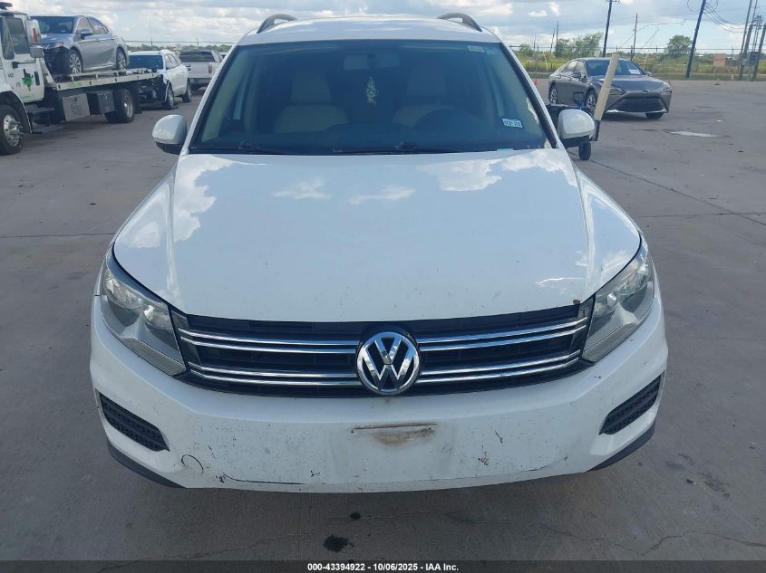 2015 Volkswagen Tiguan Se VIN: WVGAV7AX8FW600258 Lot: 43394922