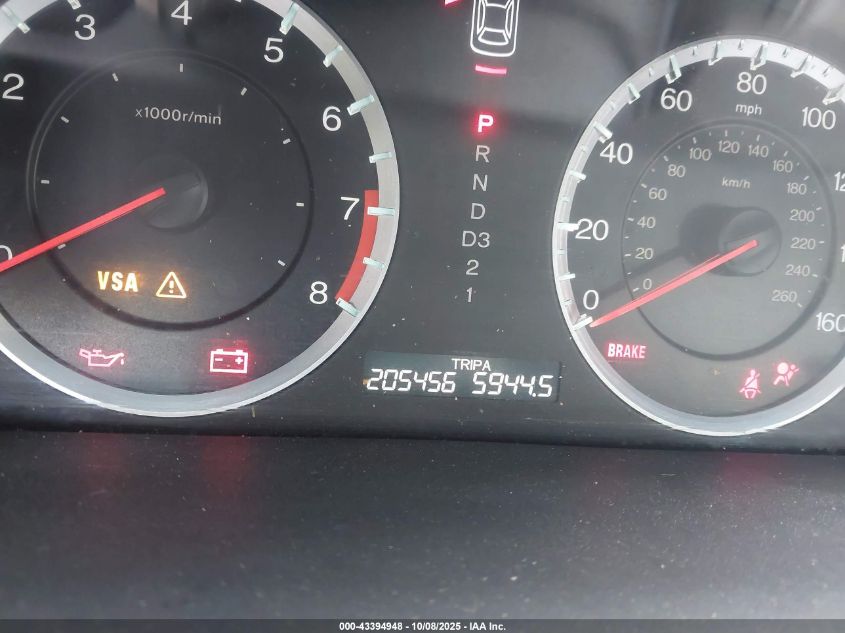 2010 Honda Accord 3.5 Ex-L VIN: 5KBCP3F89AB008478 Lot: 43394948