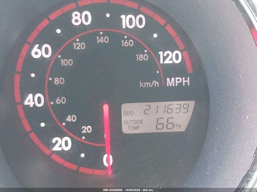 2006 Toyota Matrix Xr VIN: 2T1KR32E86C591279 Lot: 43395008