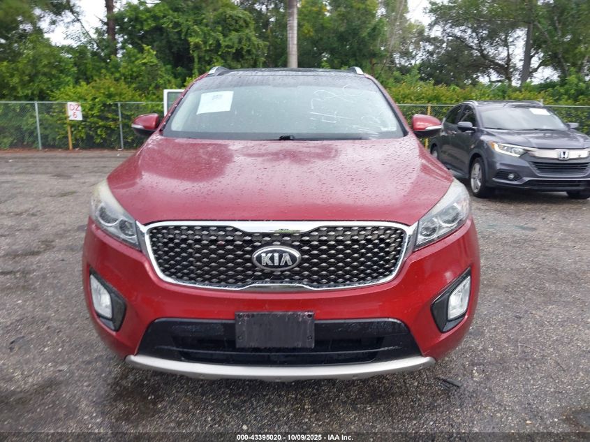 2016 Kia Sorento 3.3L Sx VIN: 5XYPKDA51GG174786 Lot: 43395020