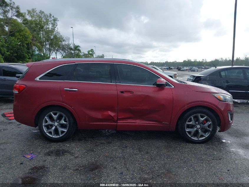 2016 Kia Sorento 3.3L Sx VIN: 5XYPKDA51GG174786 Lot: 43395020