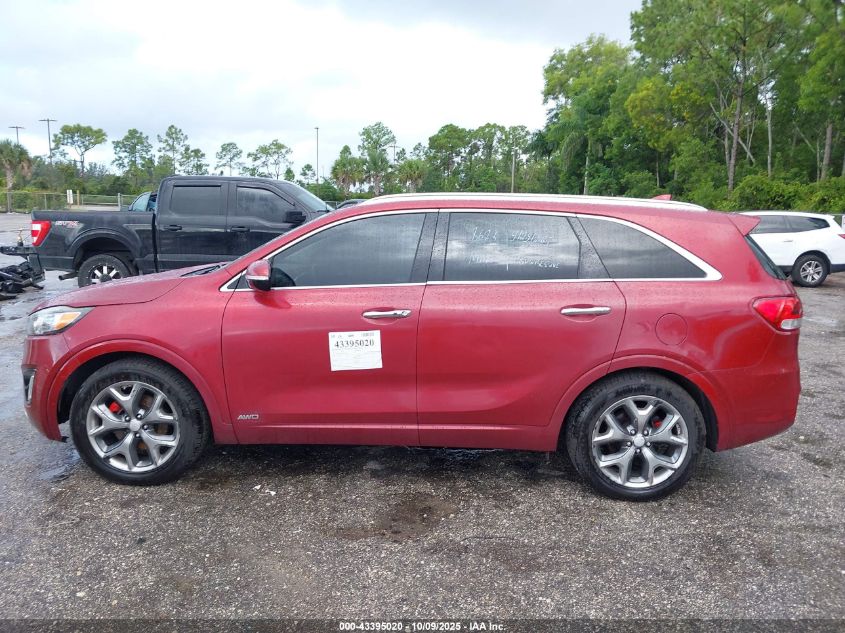 2016 Kia Sorento 3.3L Sx VIN: 5XYPKDA51GG174786 Lot: 43395020