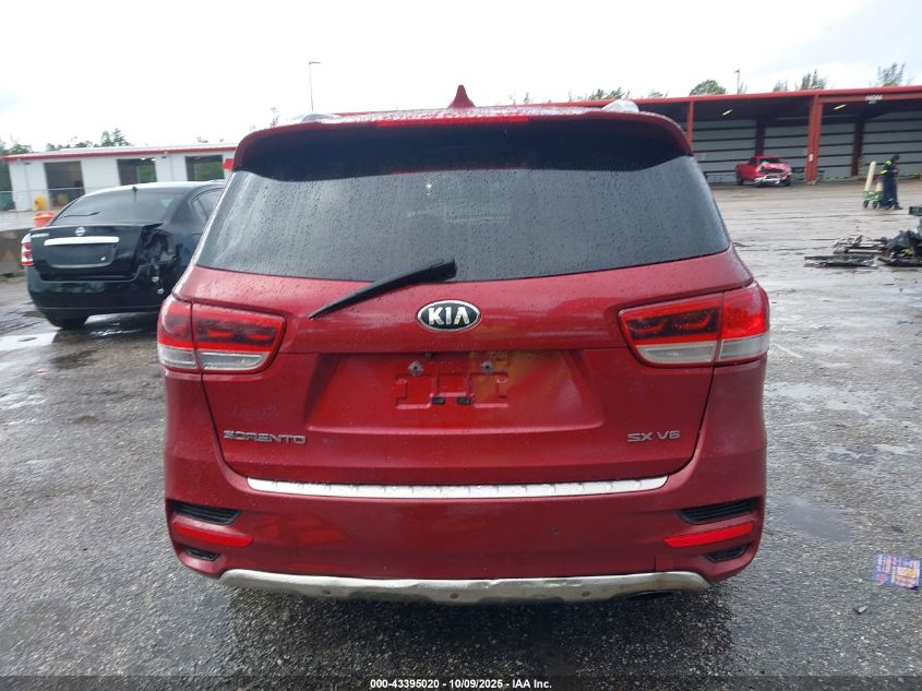 2016 Kia Sorento 3.3L Sx VIN: 5XYPKDA51GG174786 Lot: 43395020