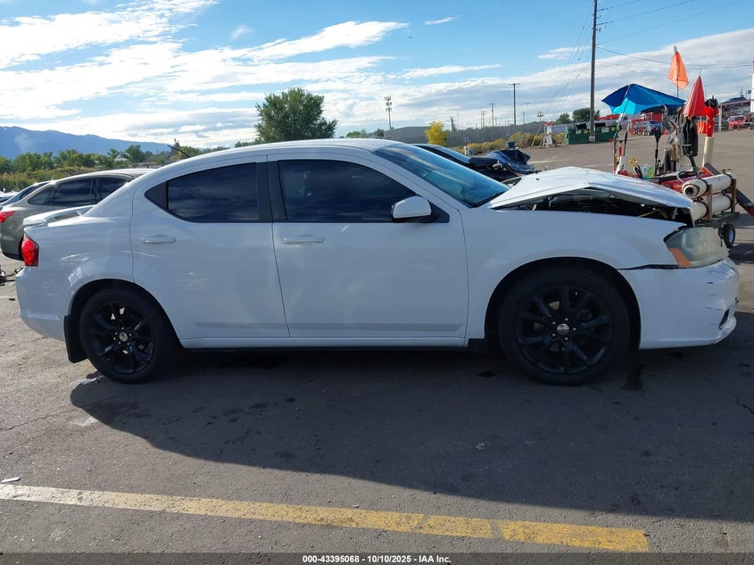 2014 DODGE AVENGER SXT 1C3CDZCG9EN187994