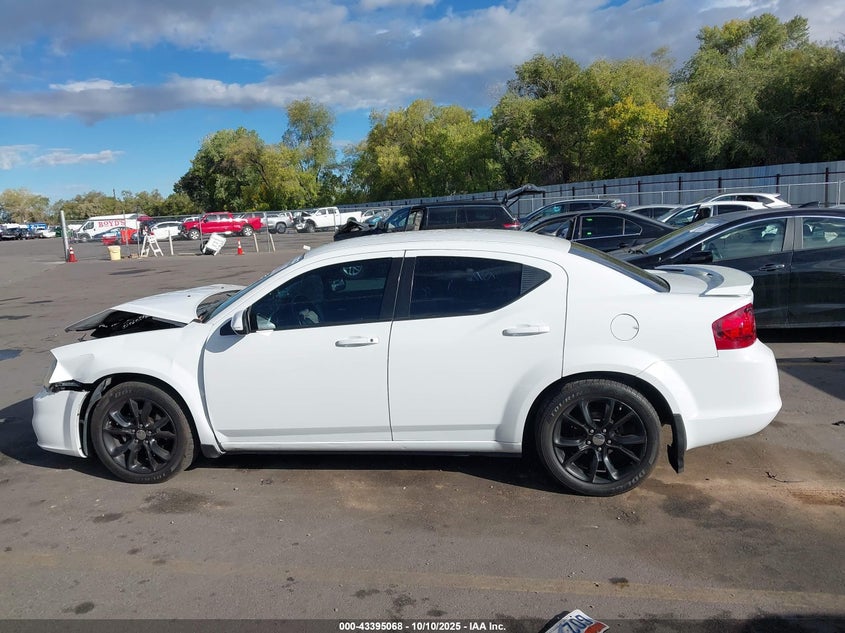 2014 DODGE AVENGER SXT 1C3CDZCG9EN187994
