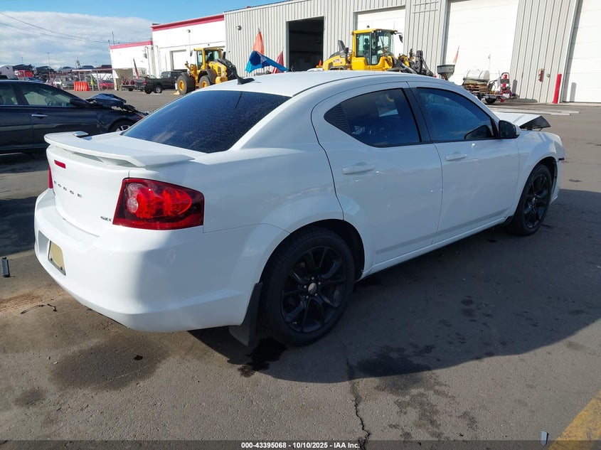 2014 DODGE AVENGER SXT 1C3CDZCG9EN187994