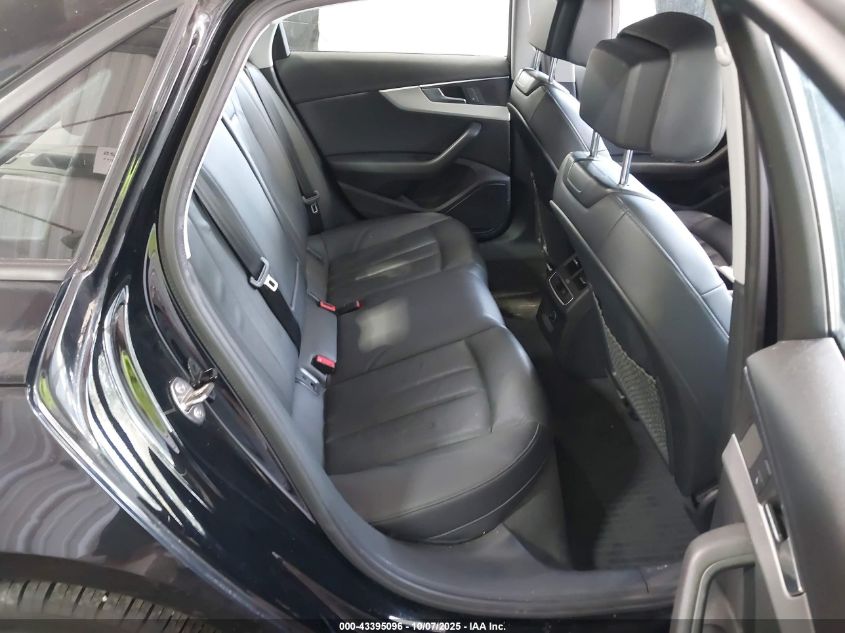 2018 Audi A4 2.0T Premium/2.0T Tech Premium VIN: WAUDNAF41JA075835 Lot: 43395096