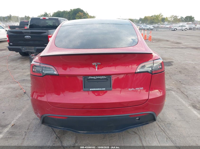 2021 Tesla Model Y Performance Dual Motor All-Wheel Drive VIN: 5YJYGDEFXMF072396 Lot: 43395102