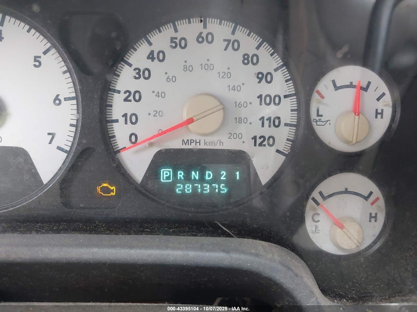 2006 Dodge Ram 1500 Slt VIN: 1D7HA18N56S630847 Lot: 43395104