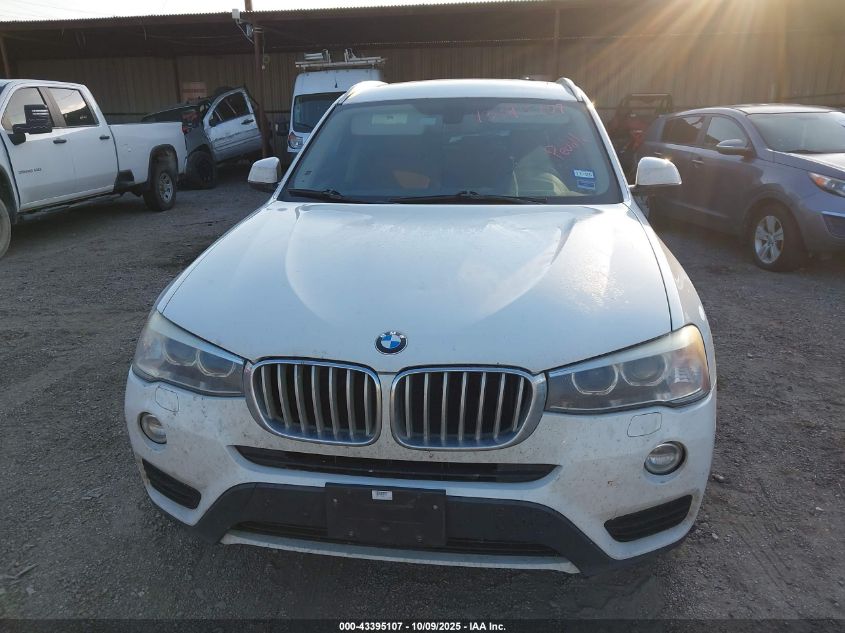 2017 BMW X3 xDrive28I VIN: 5UXWX9C57H0D96670 Lot: 43395107