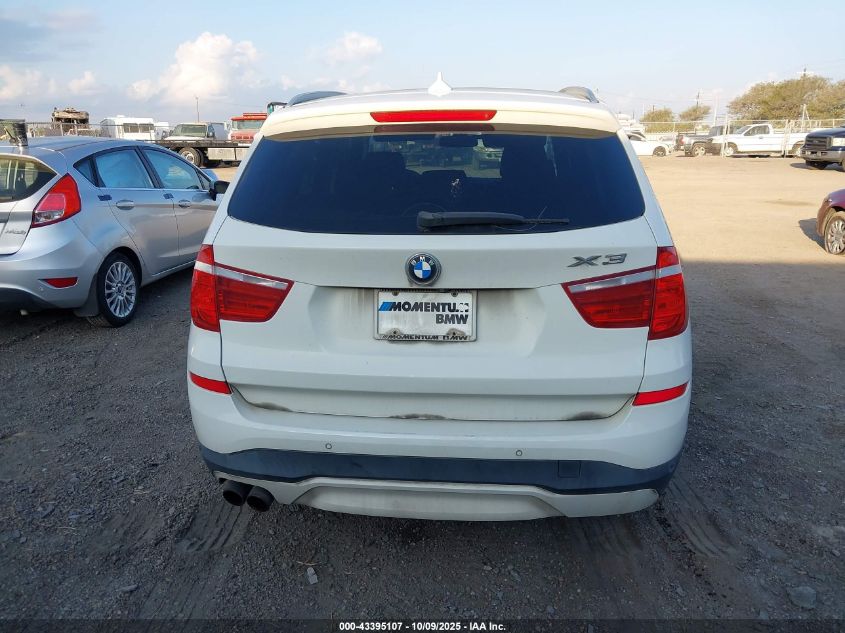 2017 BMW X3 xDrive28I VIN: 5UXWX9C57H0D96670 Lot: 43395107