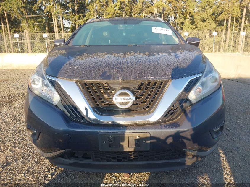2015 Nissan Murano Platinum VIN: 5N1AZ2MH7FN281243 Lot: 43395110