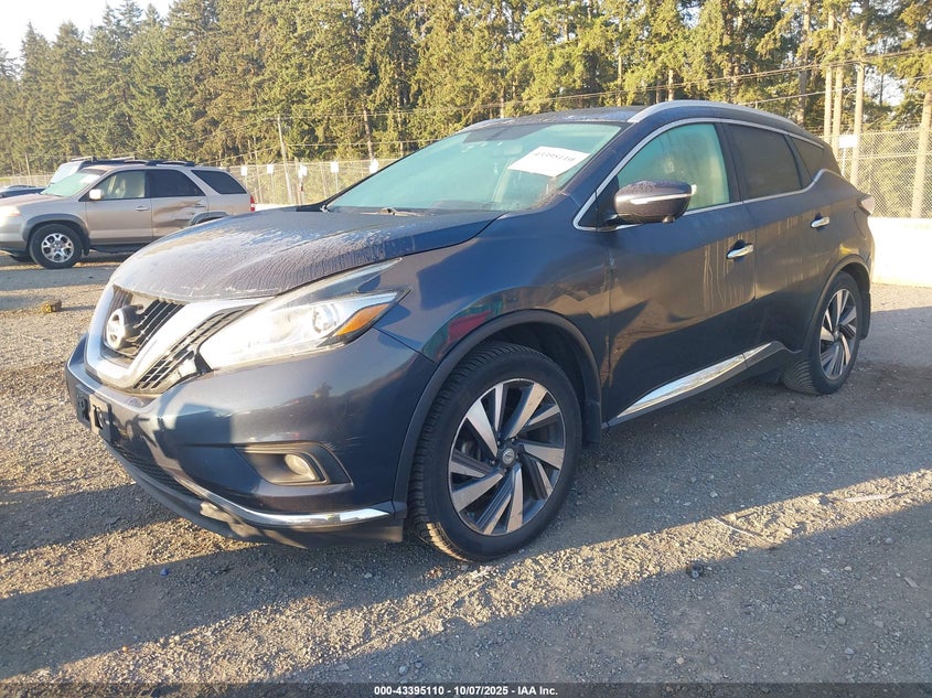5N1AZ2MH7FN281243 2015 NISSAN MURANO photo no. 2