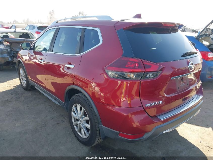 2018 Nissan Rogue Sv VIN: 5N1AT2MT3JC804882 Lot: 43395114