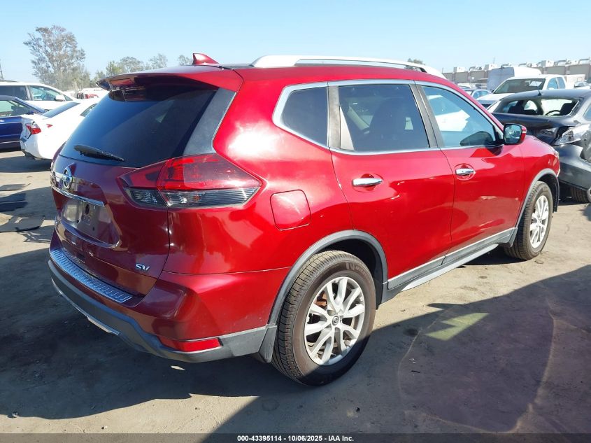 2018 Nissan Rogue Sv VIN: 5N1AT2MT3JC804882 Lot: 43395114