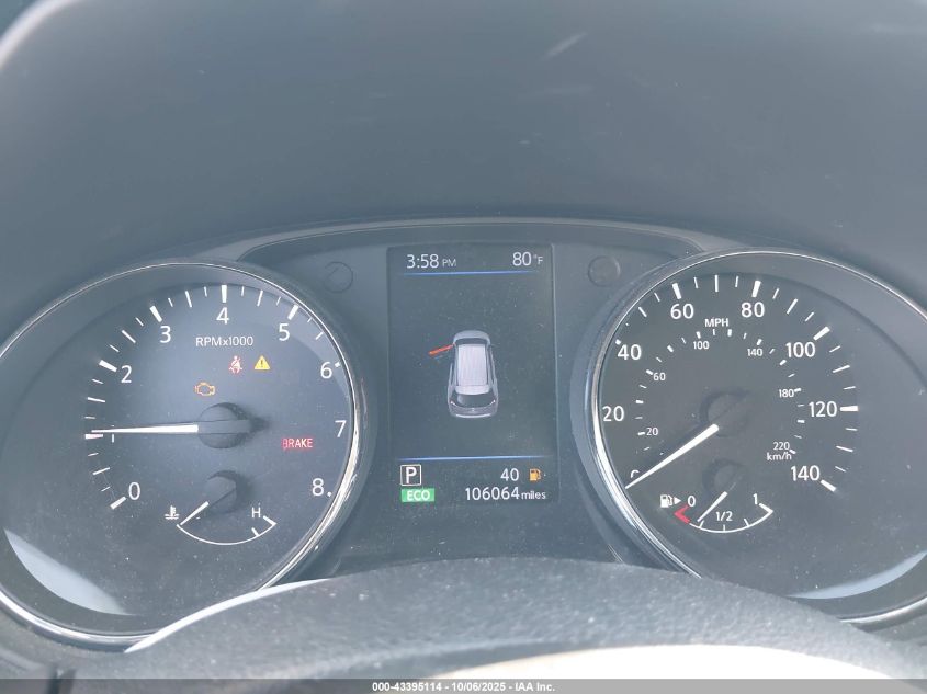 2018 Nissan Rogue Sv VIN: 5N1AT2MT3JC804882 Lot: 43395114