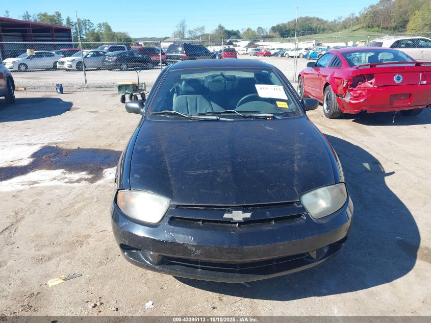 2003 Chevrolet Cavalier VIN: 1G1JC12F337198970 Lot: 43395113
