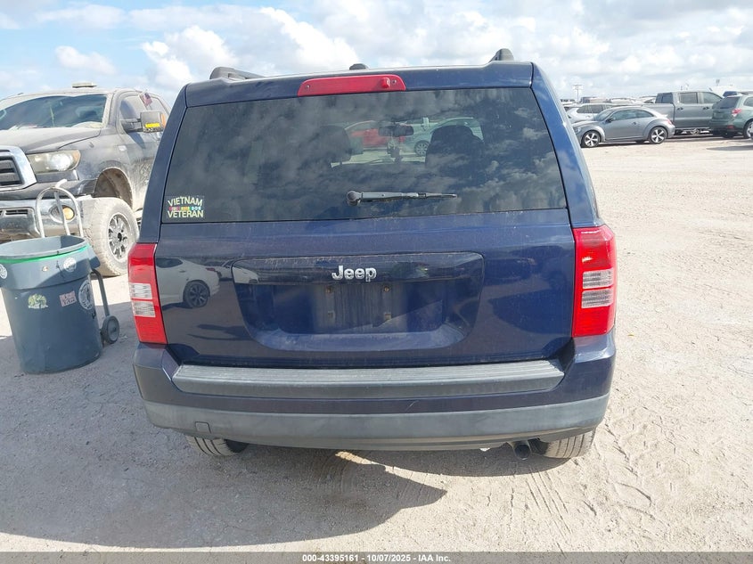 2017 Jeep Patriot Sport Fwd VIN: 1C4NJPBB8HD117548 Lot: 43395161