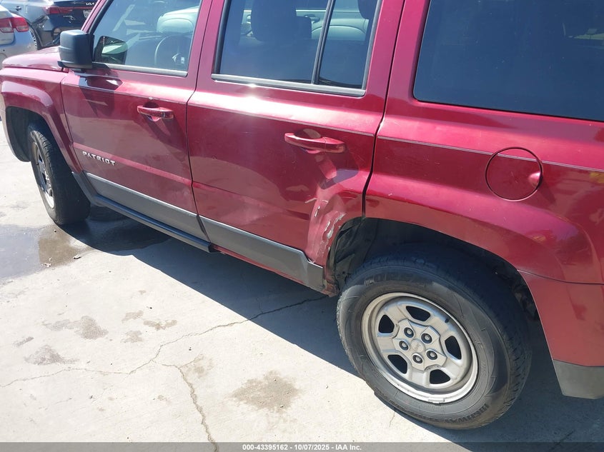 2015 Jeep Patriot Sport VIN: 1C4NJPBB3FD241675 Lot: 43395162