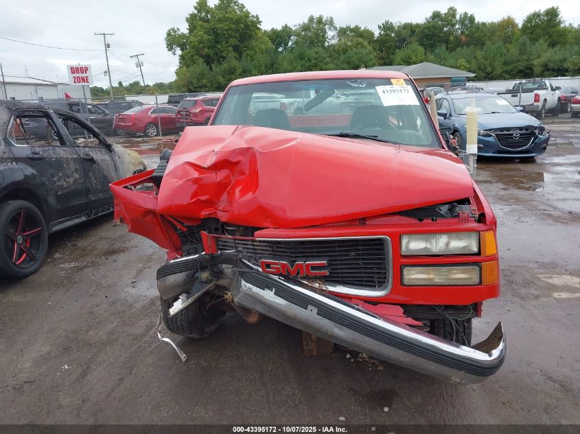 1998 GMC Sierra 1500 Sl Wideside VIN: 1GTEC14MXWZ522039 Lot: 43395172