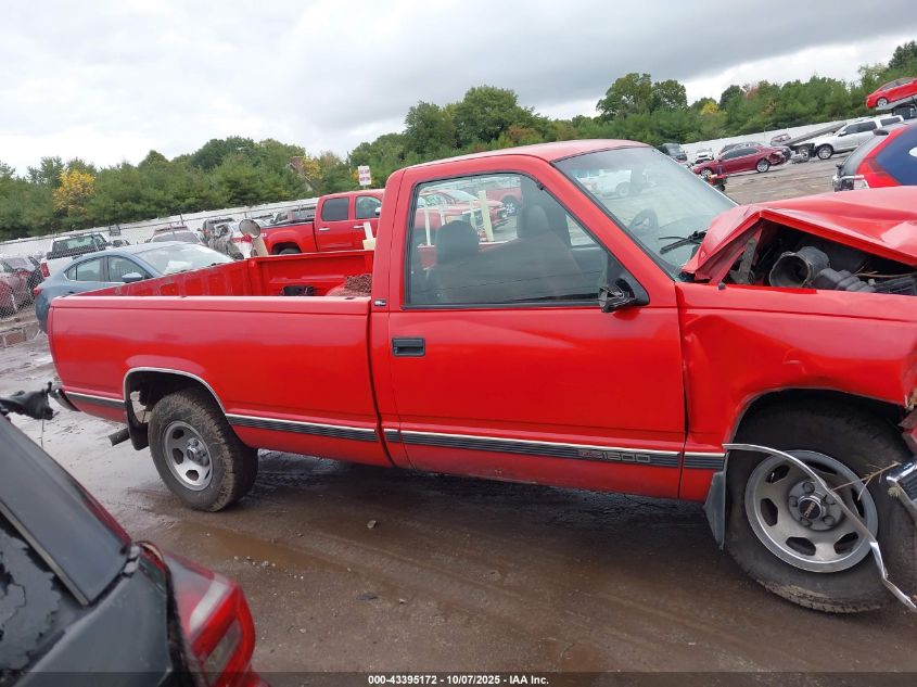 1998 GMC Sierra 1500 Sl Wideside VIN: 1GTEC14MXWZ522039 Lot: 43395172