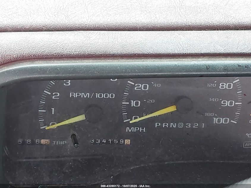 1998 GMC Sierra 1500 Sl Wideside VIN: 1GTEC14MXWZ522039 Lot: 43395172