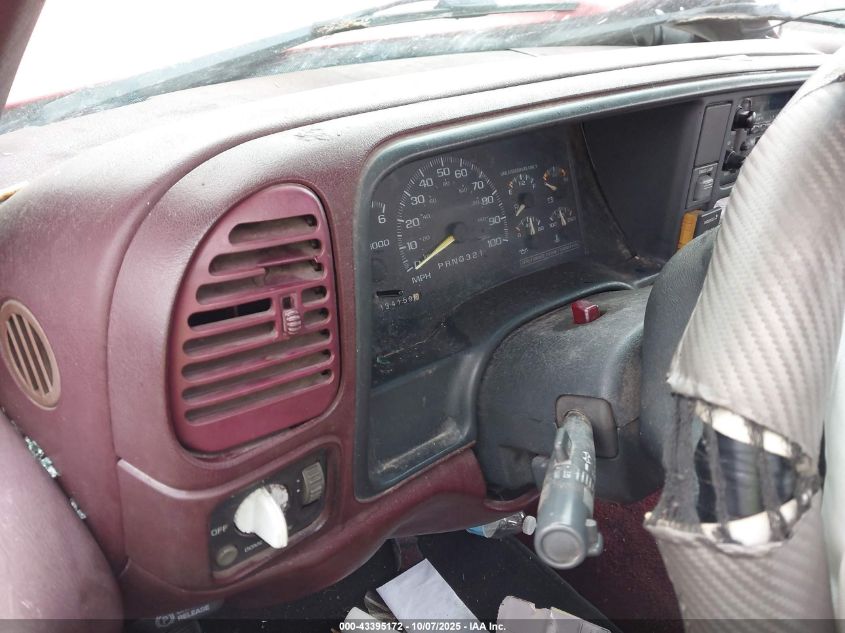 1998 GMC Sierra 1500 Sl Wideside VIN: 1GTEC14MXWZ522039 Lot: 43395172