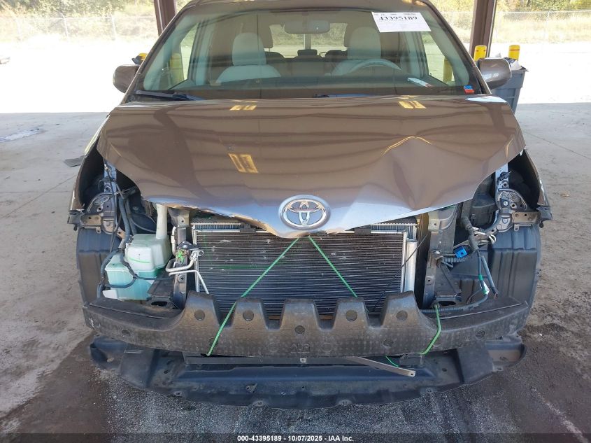 2012 Toyota Sienna Le V6 8 Passenger VIN: 5TDKK3DC6CS247694 Lot: 43395189