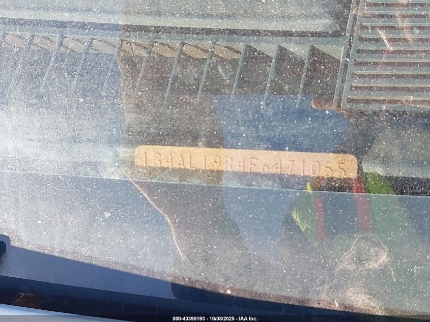 1985 Buick Century Limited VIN: 1G4AL19R4F6471055 Lot: 43395193