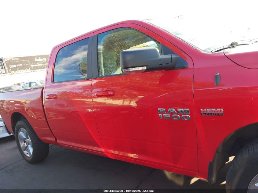 2019 Ram 1500 Classic Big Horn 4X4 6'4 Box VIN: 1C6RR7TT4KS530661 Lot: 43395200