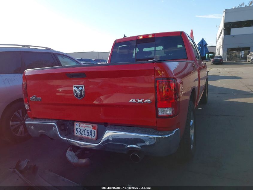2019 Ram 1500 Classic Big Horn 4X4 6'4 Box VIN: 1C6RR7TT4KS530661 Lot: 43395200