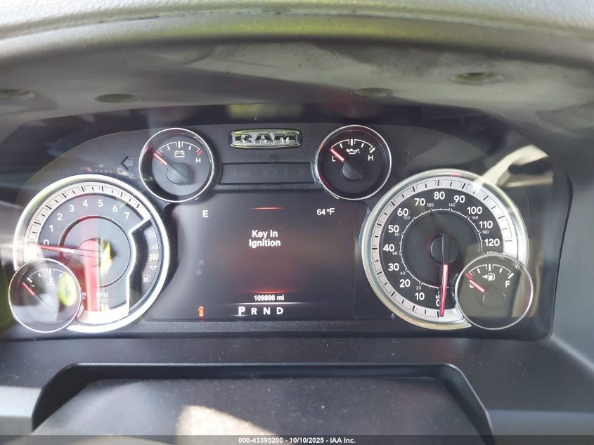 2019 Ram 1500 Classic Big Horn 4X4 6'4 Box VIN: 1C6RR7TT4KS530661 Lot: 43395200