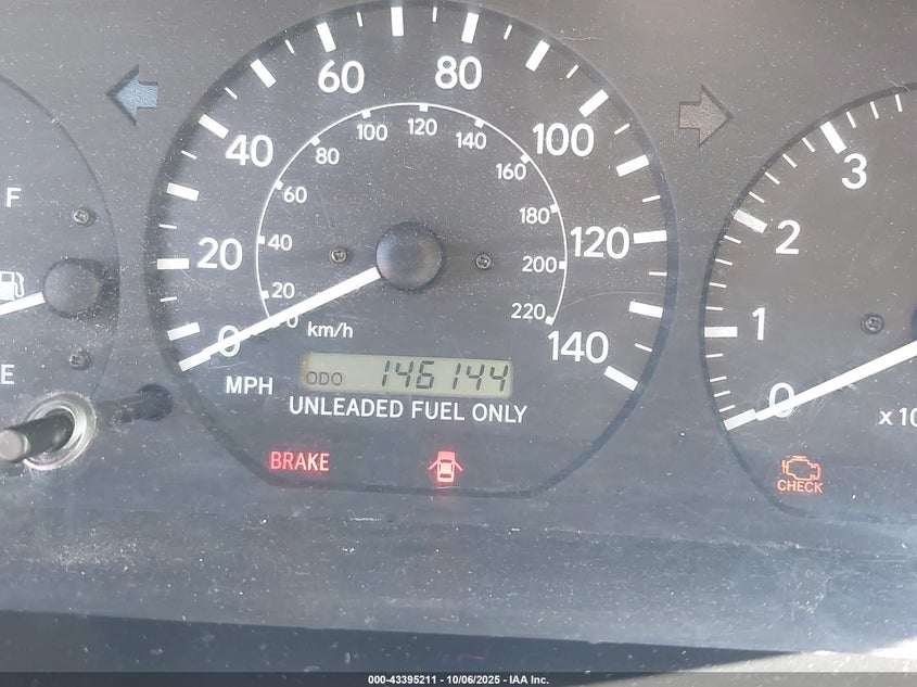 1998 Toyota Camry Le V6 VIN: JT2BF28K2W0118948 Lot: 43395211