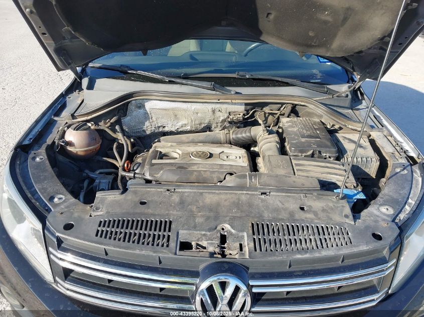 2013 Volkswagen Tiguan Se VIN: WVGAV3AX7DW569929 Lot: 43395220