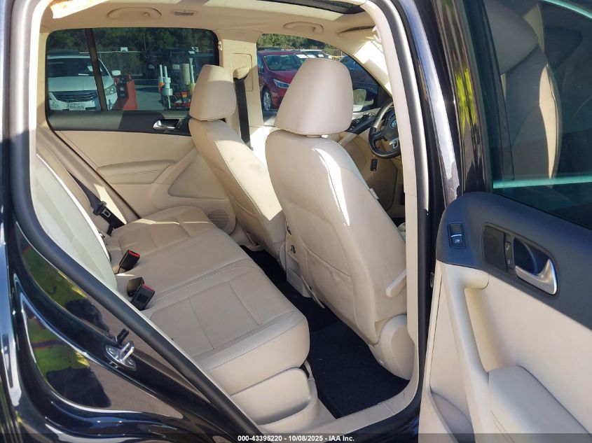 2013 Volkswagen Tiguan Se VIN: WVGAV3AX7DW569929 Lot: 43395220