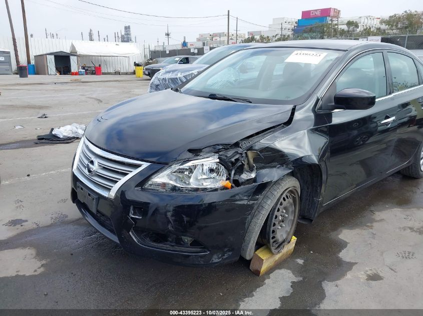 2015 Nissan Sentra S VIN: 3N1AB7AP0FY370210 Lot: 43395223