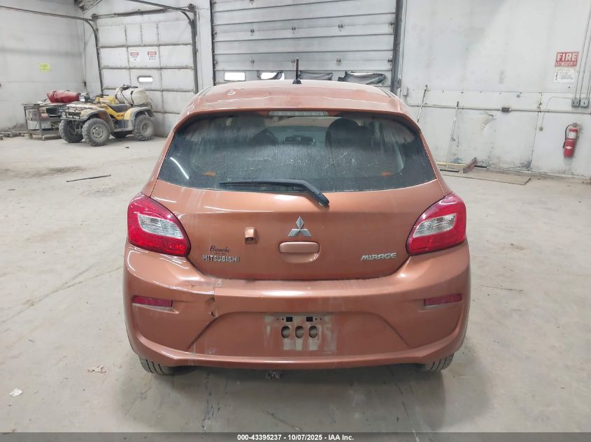 2019 Mitsubishi Mirage Es VIN: ML32A3HJ4KH000420 Lot: 43395237