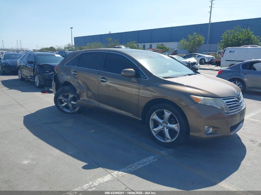 2009 Toyota Venza Base V6 VIN: 4T3ZK11A89U002571 Lot: 43395251