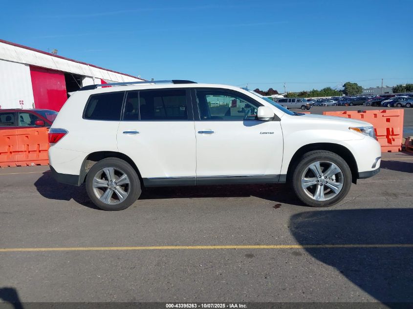 2011 Toyota Highlander Limited V6 VIN: 5TDDK3EH8BS091806 Lot: 43395263