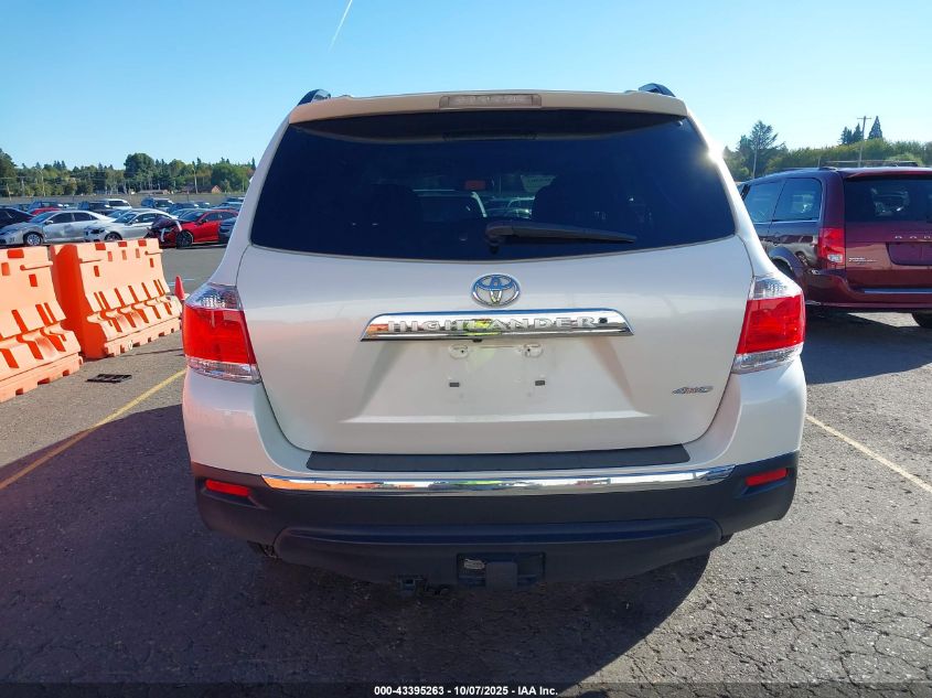 2011 Toyota Highlander Limited V6 VIN: 5TDDK3EH8BS091806 Lot: 43395263