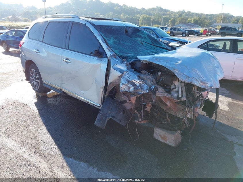2013 Nissan Pathfinder Sl VIN: 5N1AR2MN4DC670761 Lot: 43395271