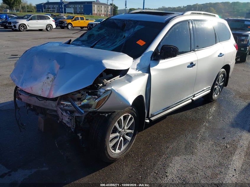 2013 Nissan Pathfinder Sl VIN: 5N1AR2MN4DC670761 Lot: 43395271