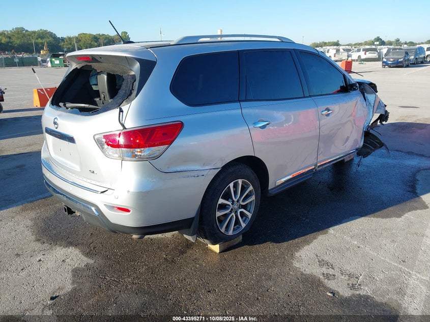 2013 Nissan Pathfinder Sl VIN: 5N1AR2MN4DC670761 Lot: 43395271